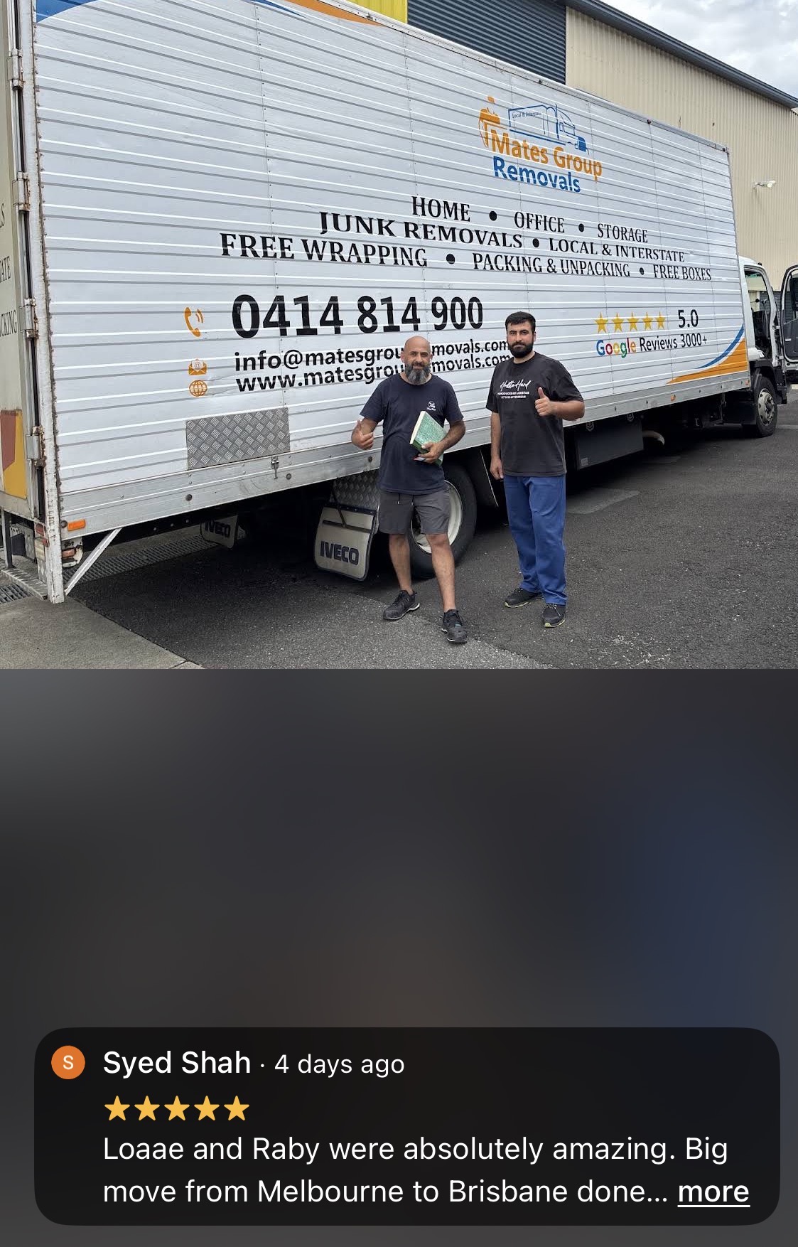Removalists Kenmore